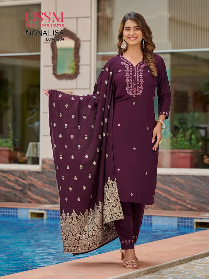 Monalisa By Ossm Readymade Suits Catalog